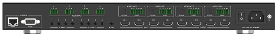 AV L 4x4 HDMI Seamless Matrix Video Wall and Multiview