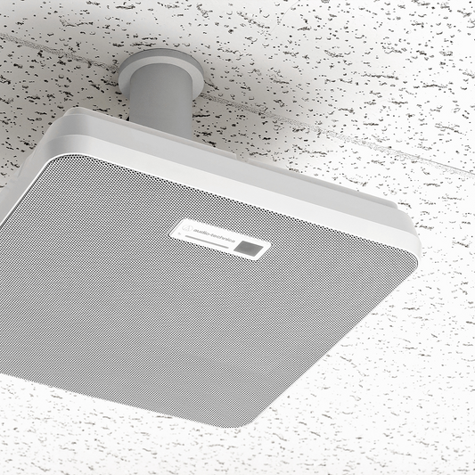 Audio Technica, ATND1061 DAN, Beamforming Ceiling mic with Dante & Analog