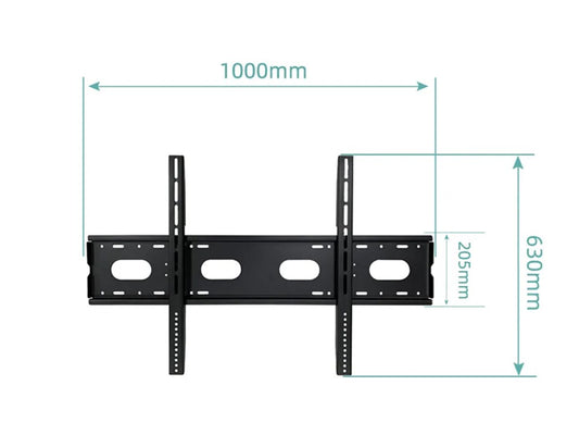 Fixed TV Wall Mount Extra Large 42" - 120"