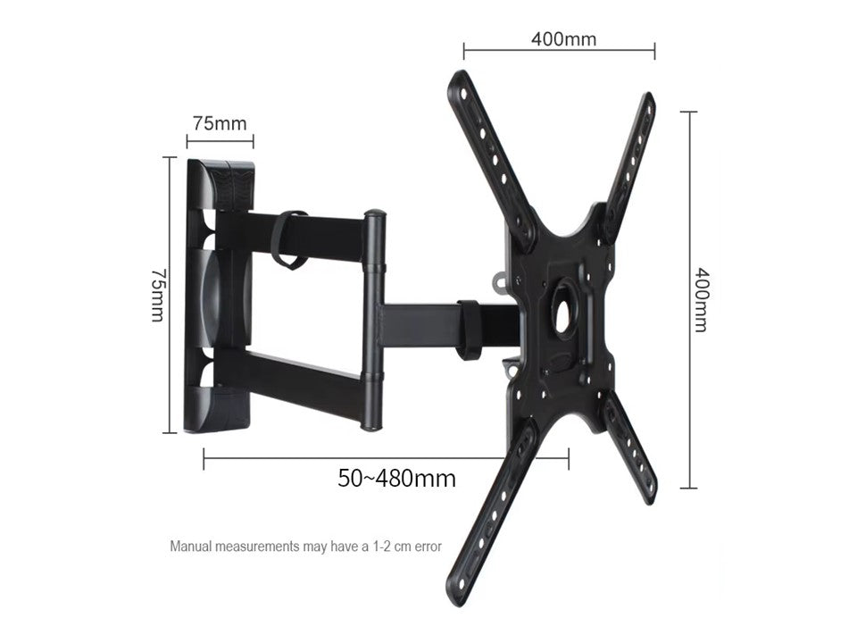 AVL DYQ4 TV Wall Mount Fit Articulating full motion tv wall mount for 32-58 inch