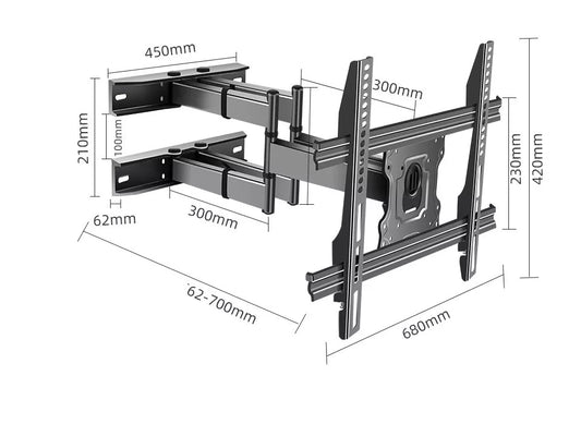 (DY603) Ultra Motion Cantileer TV wall Mount Maxi 37"-70"(75")
