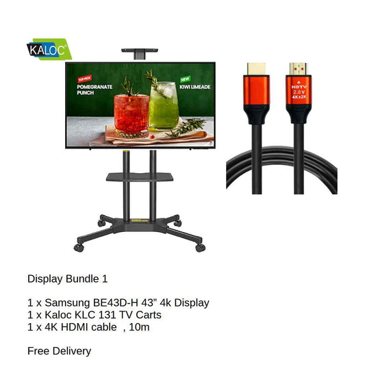 Display Bundle 1 Samsung 43"