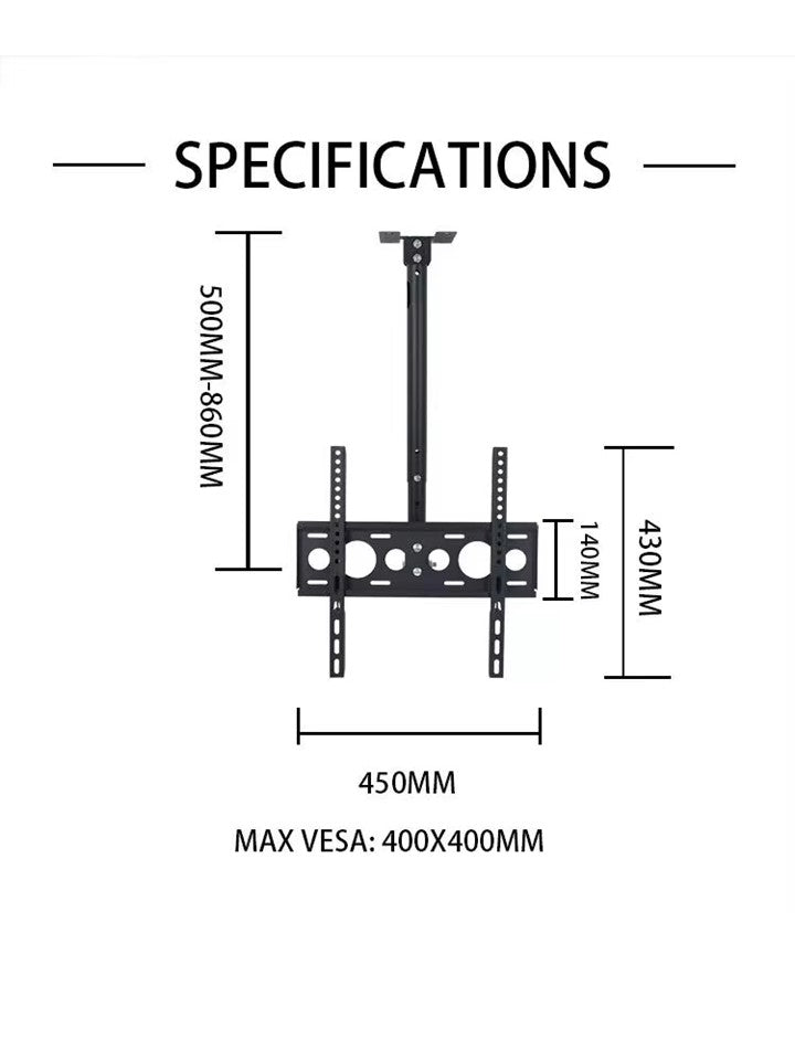 AVL 2660 Ceiling Mount TV Bracket 360 degree Adjustable 26" - 60"