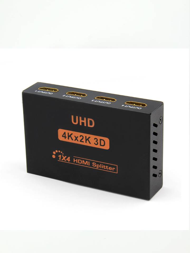 4k HDMI Splitter 1 in 4 out 1X4 HDMI Amplifier Hub Signal