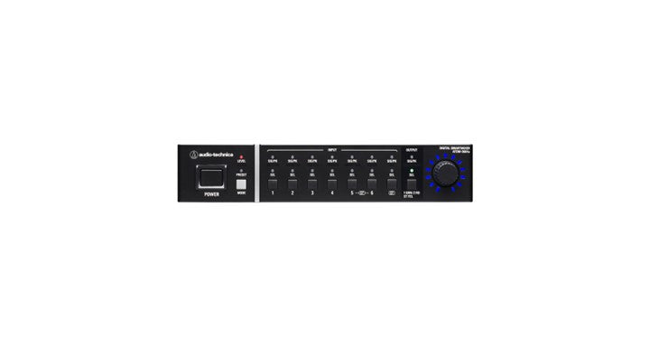 Audio Technica, ATDM-0604a, Digital Smart Mixer DSP 6in 4out