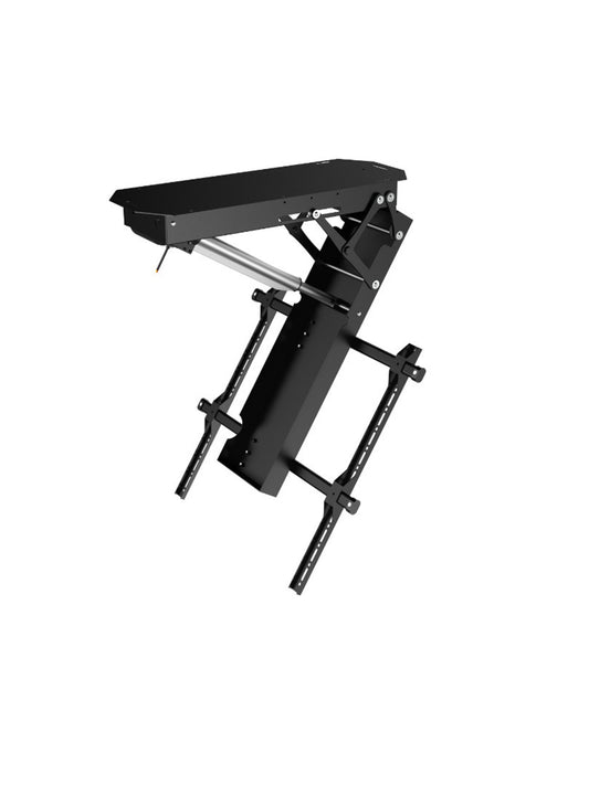 Motorized TV Ceiling Mount Flip Down Remote Control for 50-90inch -Peacemounts PM-DT680