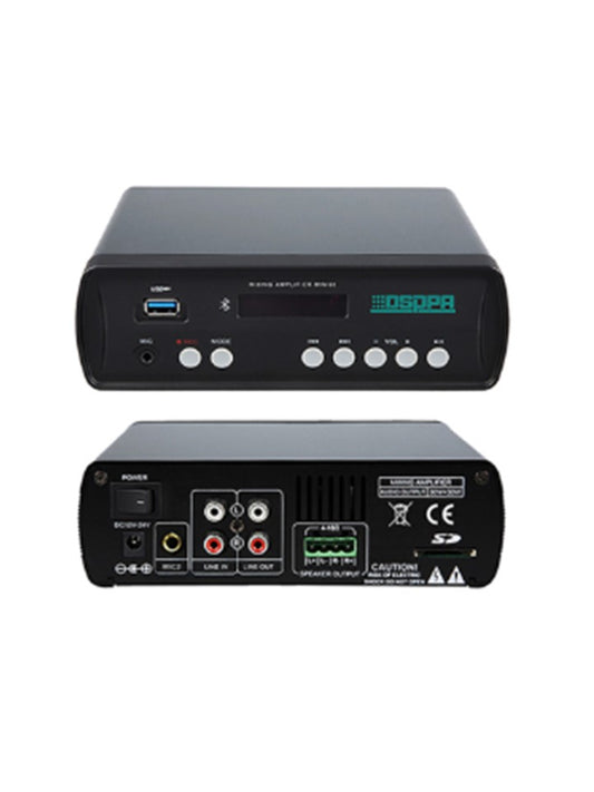 Mini60 2x30W Mini Digital Amplifier with USB & Bluetooth