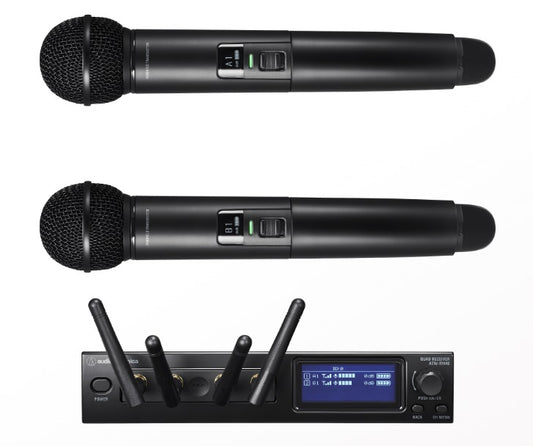 Audio Technica ATW-1422 System 20 PRO Dual Wireless Handheld Mic System