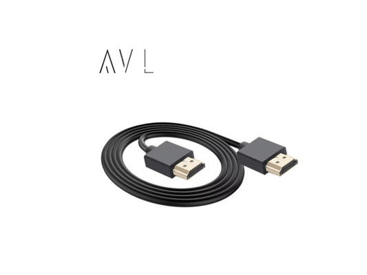 Ultra Slim Flexible Thin 4K HDMI 2.0 Cable Male - Male with High Definition of 1080P