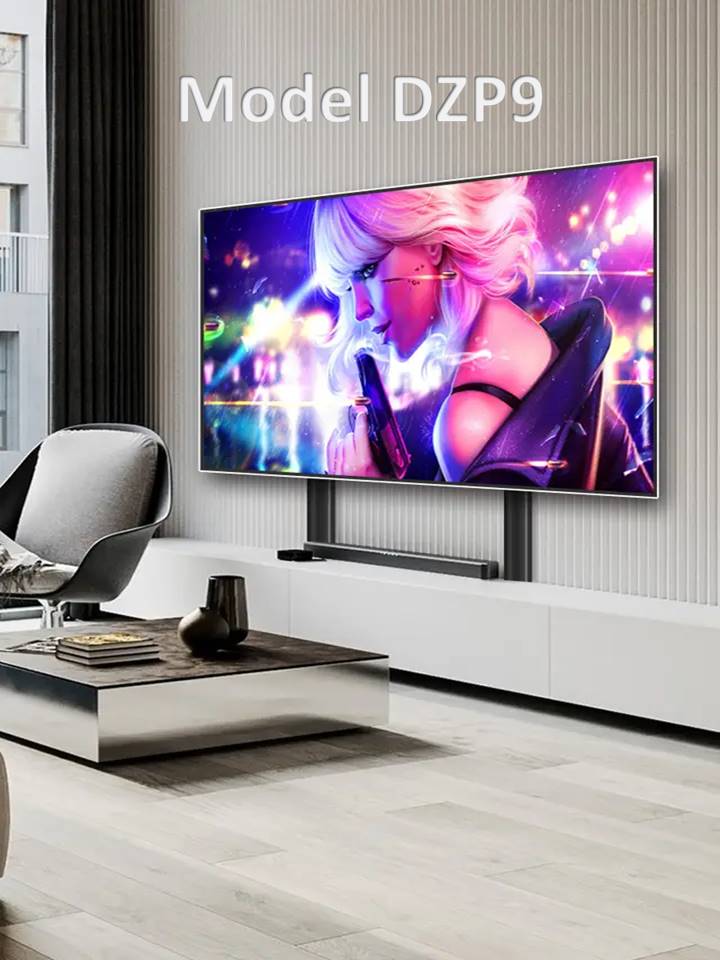 (AVL L9 )Free Standing Floor TV Stand TV Bracket Height Adjustable, For 40-85 Inches