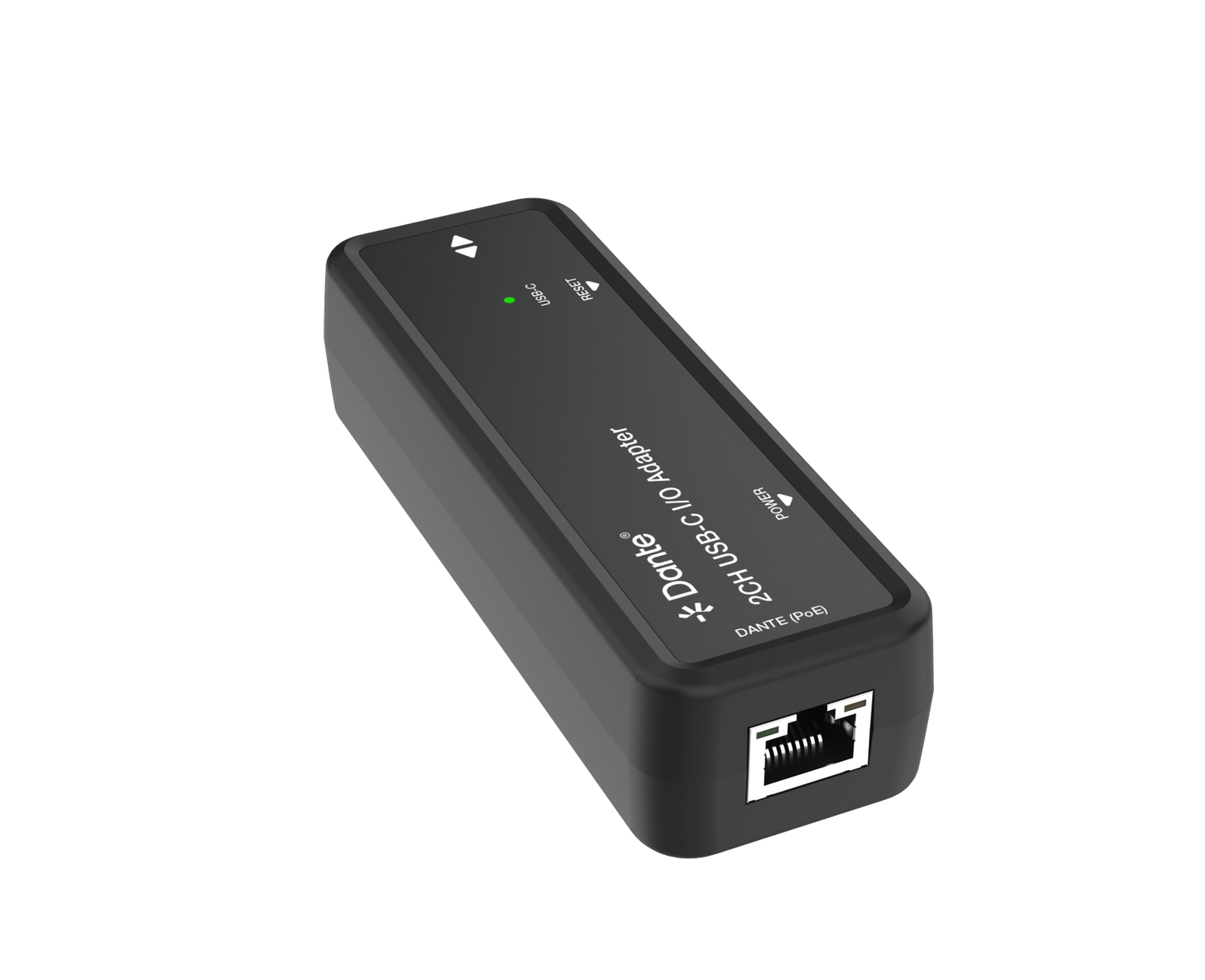 AV L Dante AVIO Dante USB-C Audio I/O Adapter 2CH Bi-Directional Converter ( POE )