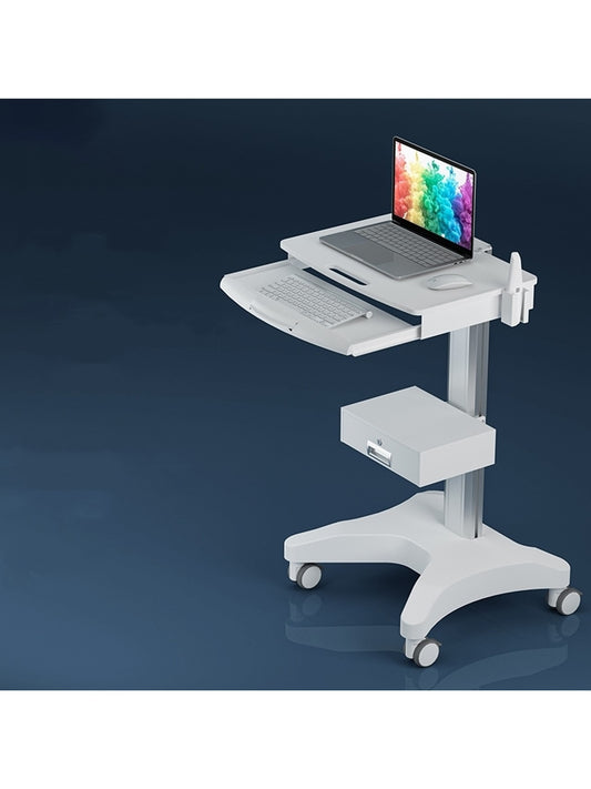 Medical Dental Cart With Oral Scanner Holder for Laptop-Peacemounts PM-OC-3