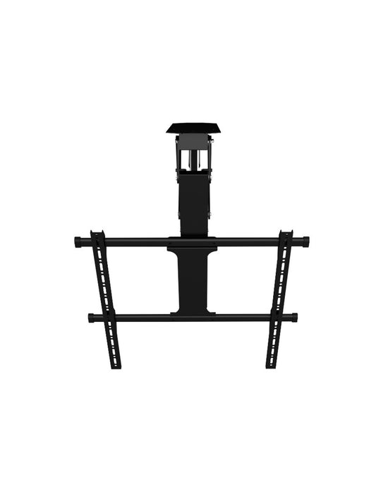 Motorized Remote Control Electric Flip Down TV Ceiling Mount Bracket For 32-65inch-Peacemounts PM-DT500