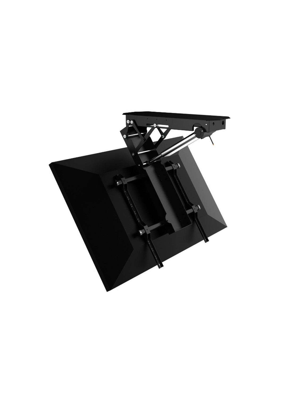 Motorized TV Ceiling Mount Flip Down Remote Control for 50-90inch -Peacemounts PM-DT680