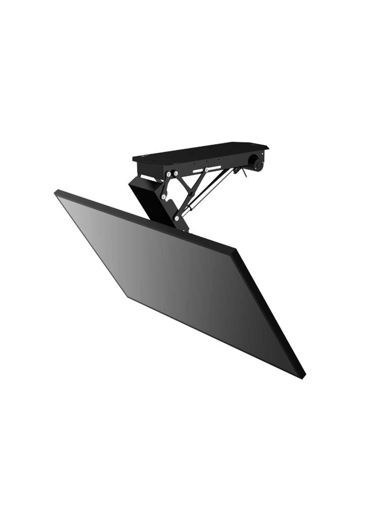 Motorized TV Ceiling Mount Flip Down Remote Control for 50-90inch -Peacemounts PM-DT680