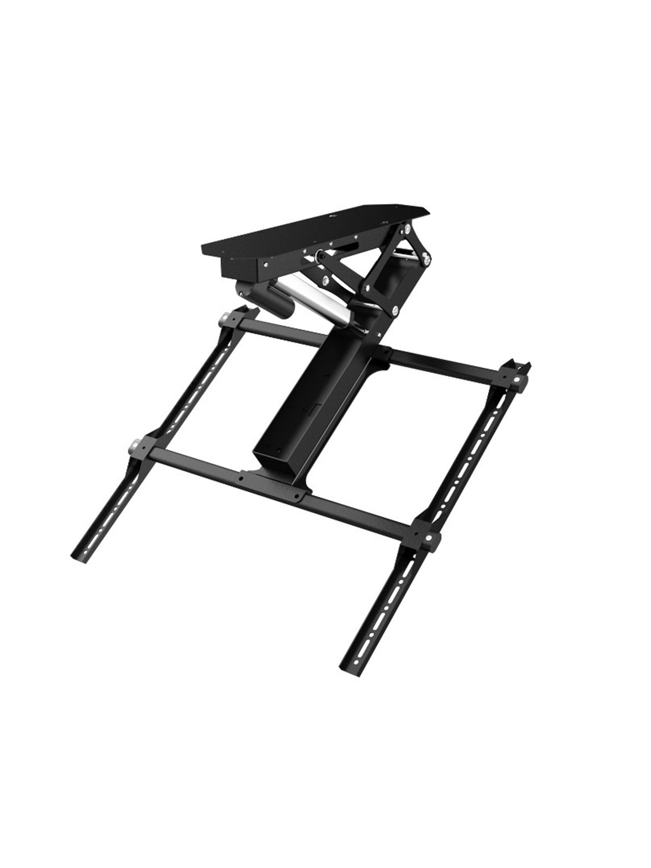 Motorized Remote Control Electric Flip Down TV Ceiling Mount Bracket For 32-65inch-Peacemounts PM-DT500