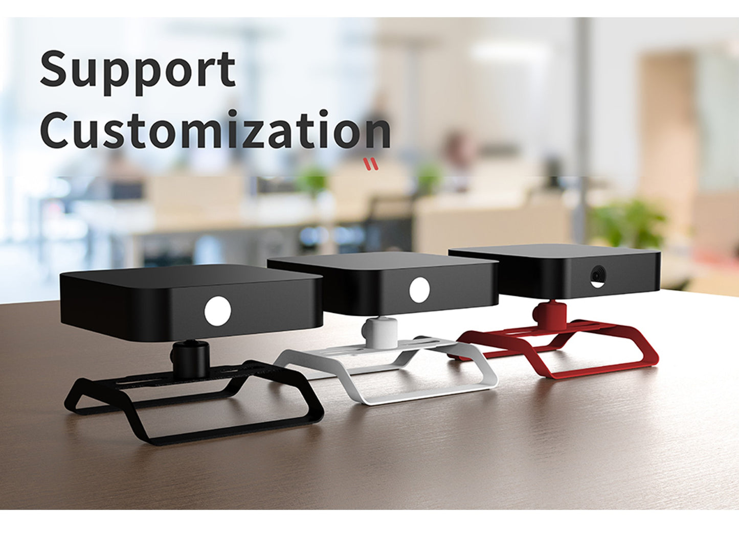 Desktop Free Standing Adjustable 360 Adjustment Projector Stand- Peacemounts PTM-1