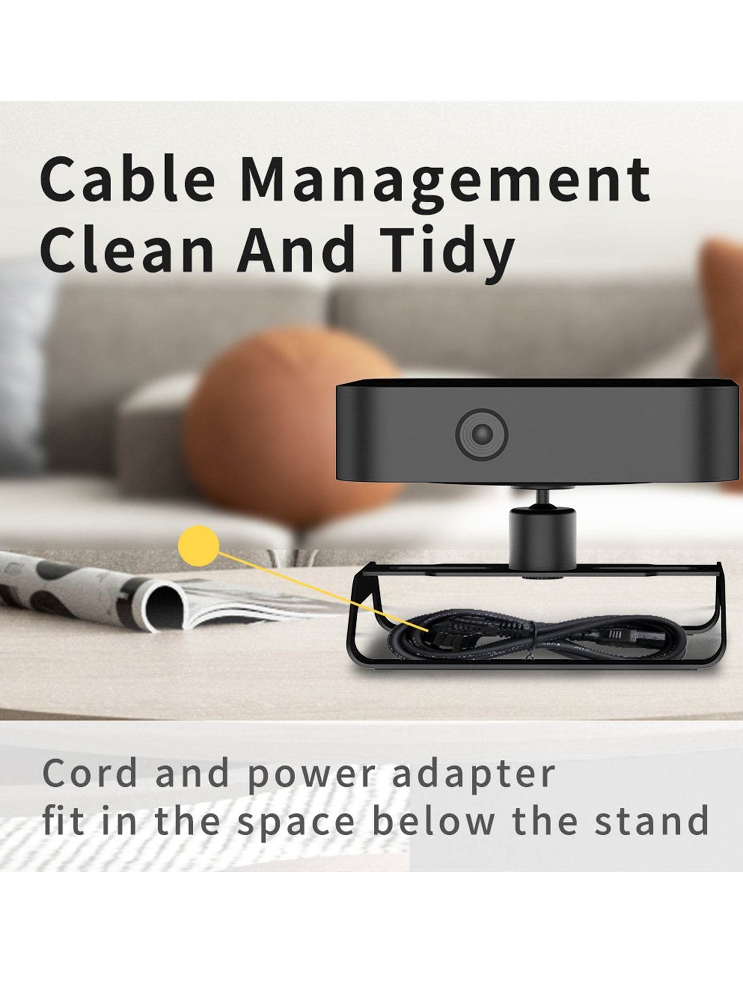 Desktop Free Standing Adjustable 360 Adjustment Projector Stand- Peacemounts PTM-1