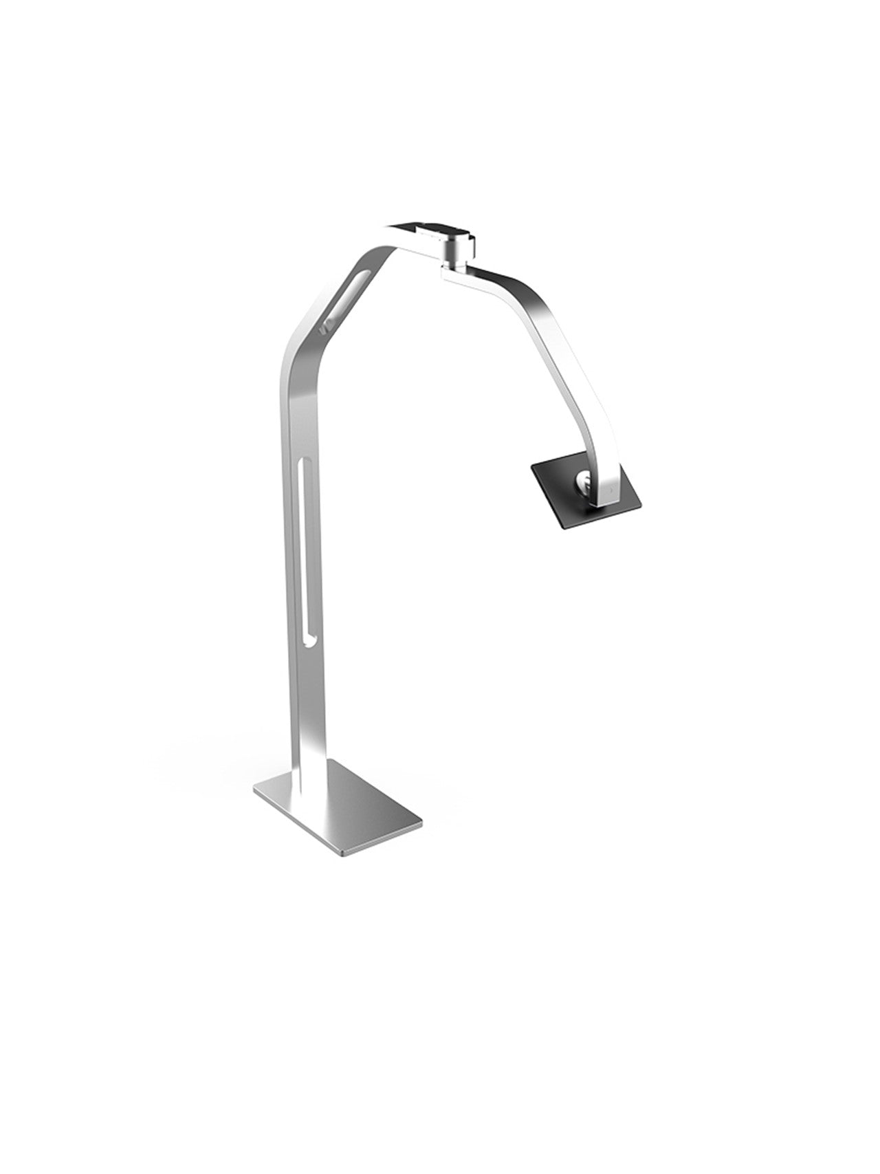 Customizable Universal Tablet Floor Stand Kiosk Metal Stand for Wig Shop--FSF-1