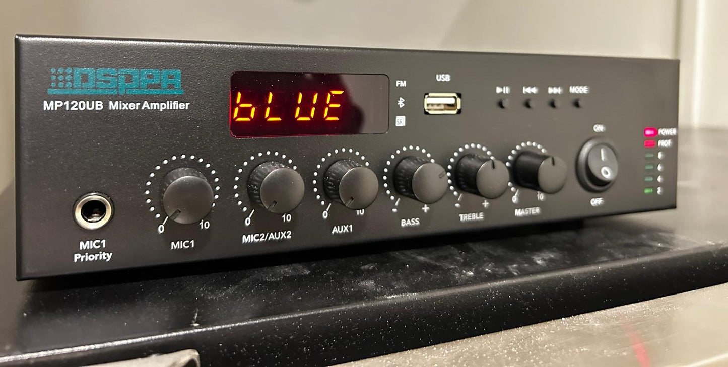 INSTALL Retail Mall Audio With PA Over riding system ( approval )