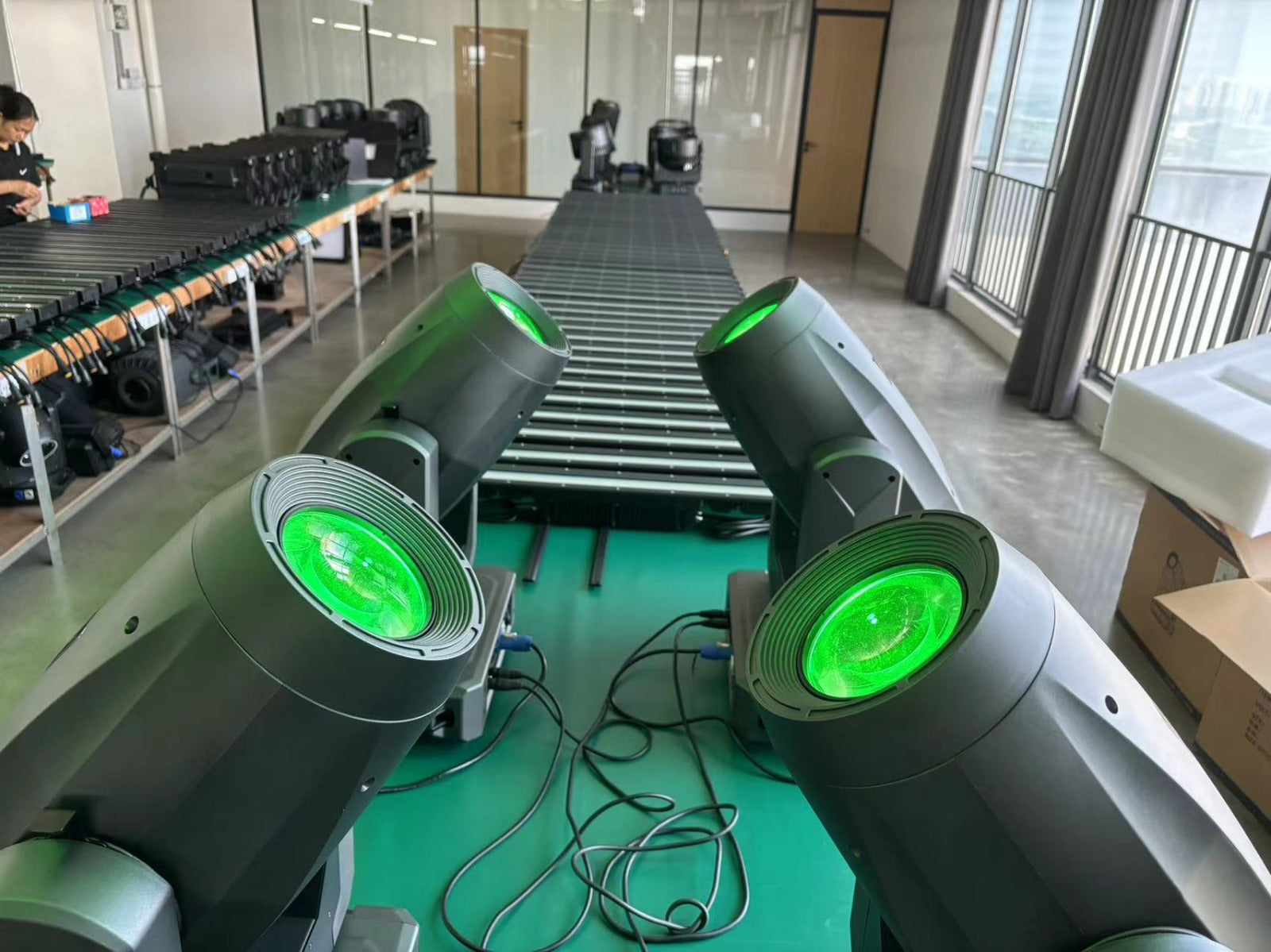 Stage Light Connection INSTALL Stage Lighting System – AV L