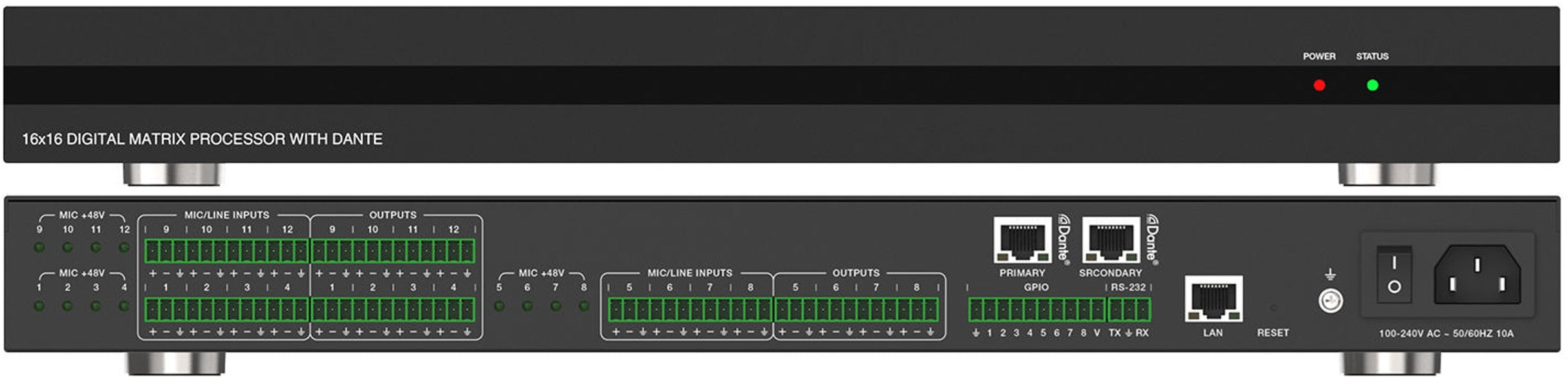 AV L 16x16 Digital Audio Processor with DANTE