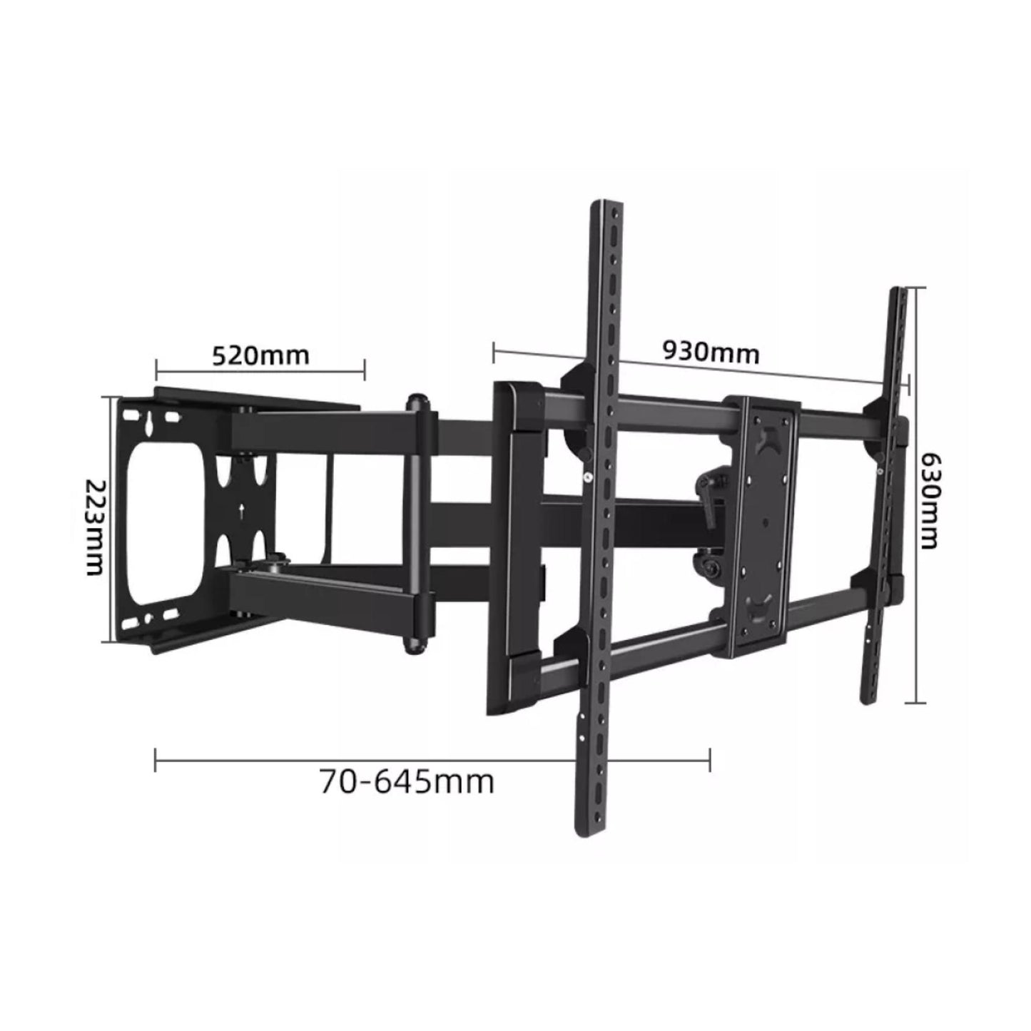 [DY888S] ULTRA MOTION Cantilever TV Wall Mount | 55" to 90"