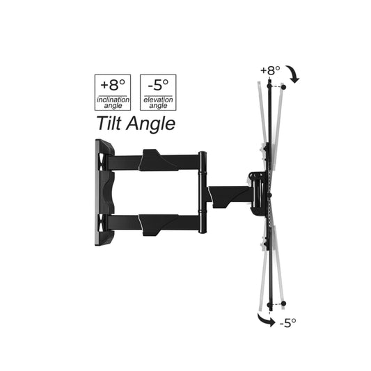 [NB-P4] Full Motion TV Cantilever Wall Mount | 32" to 55"