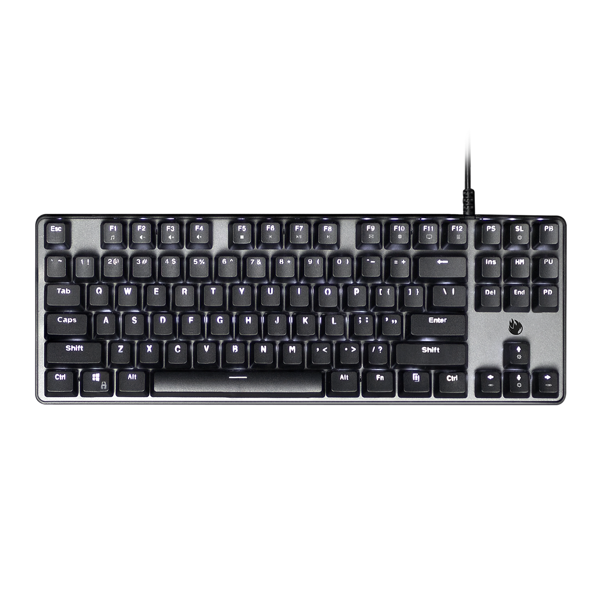 TECWARE Ignite 3-in-1 Gaming Bundle - Hot-Swappable Mechanical Keyboard, Mouse, Deskmat