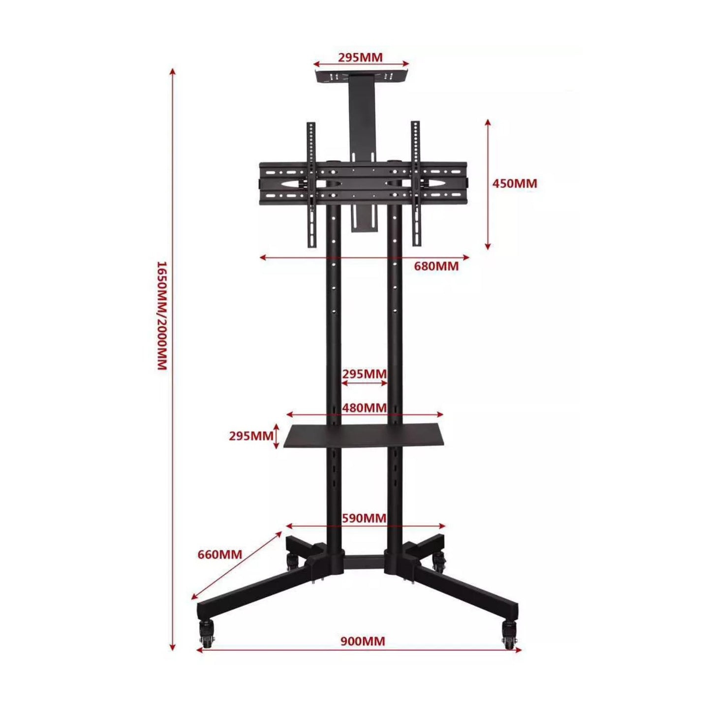 [TS1500] TV Cart | 32" to 65"